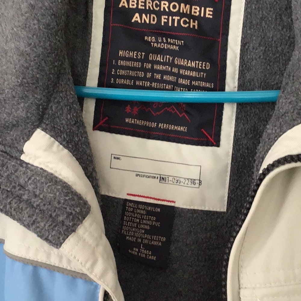 Abercrombie men’s sz large jacket - Picture 2 of 9